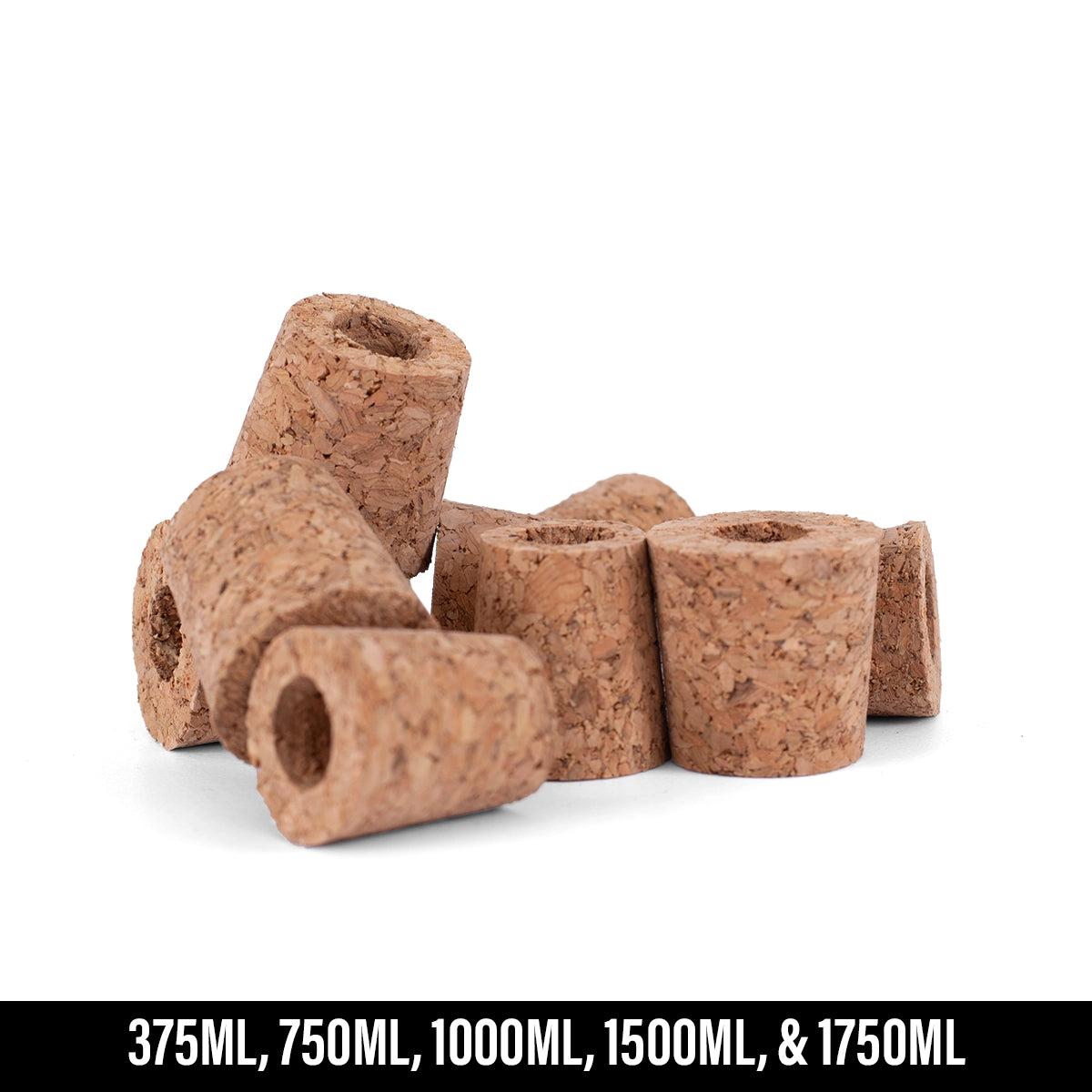 Mix pack of corks with #8 and #9 sizes